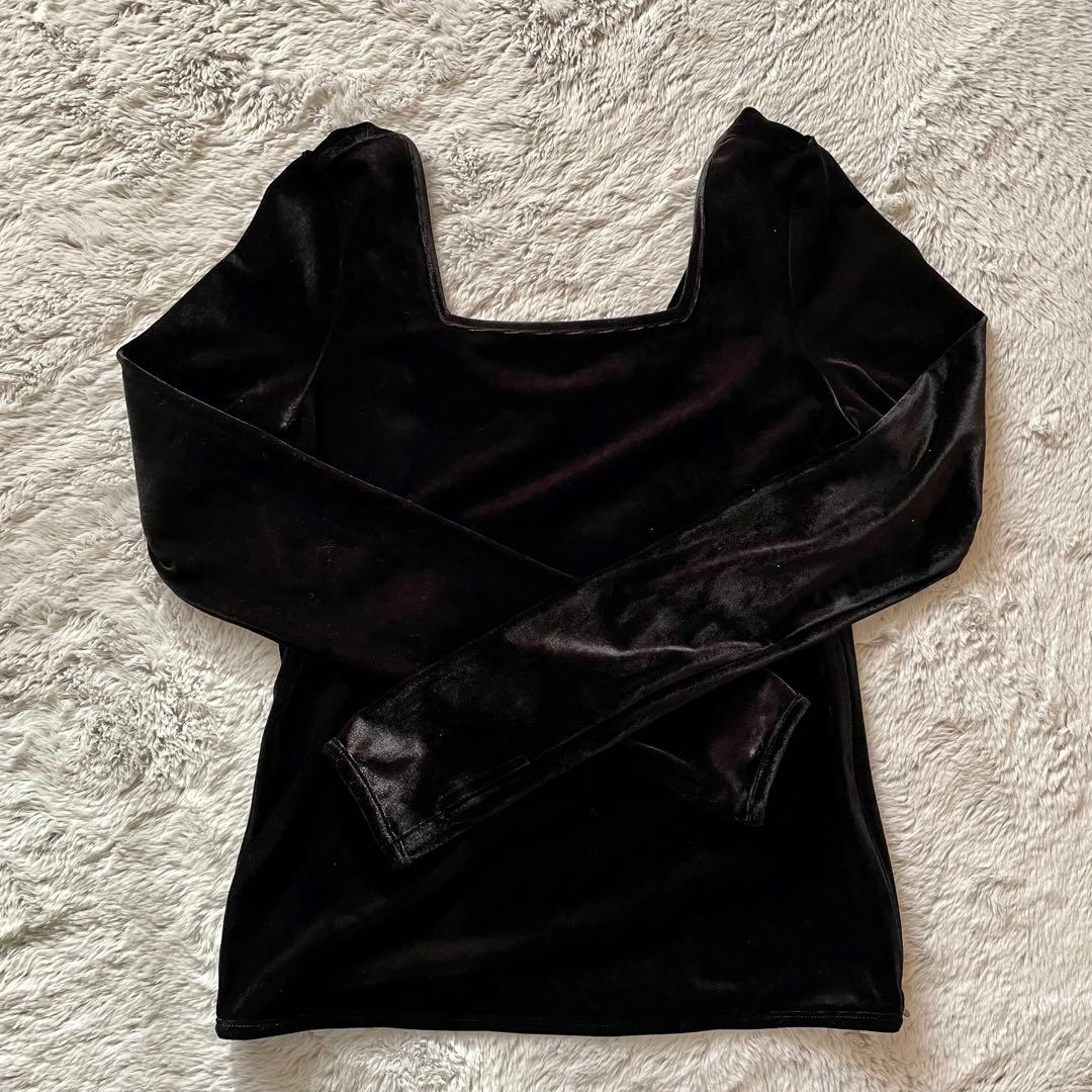 ELLIE エリー ベロアトップス