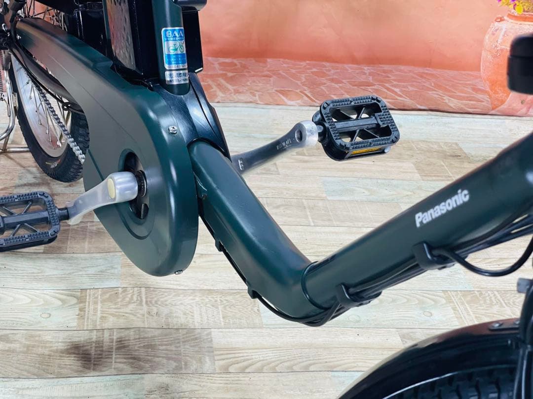 パナソニックギュット⭐️12AH！子供乗せ電動アシスト自転車Y3008
