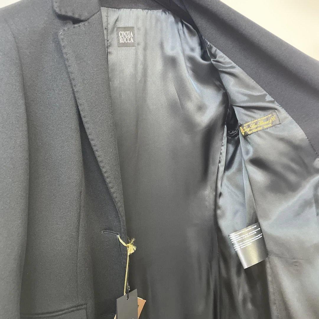 CINZIA ROCCAシンツィアロッカ新品タグ付き　レディースコート　ブラック