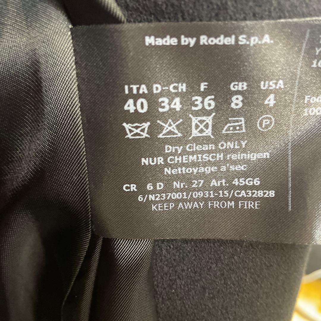 CINZIA ROCCAシンツィアロッカ新品タグ付き　レディースコート　ブラック