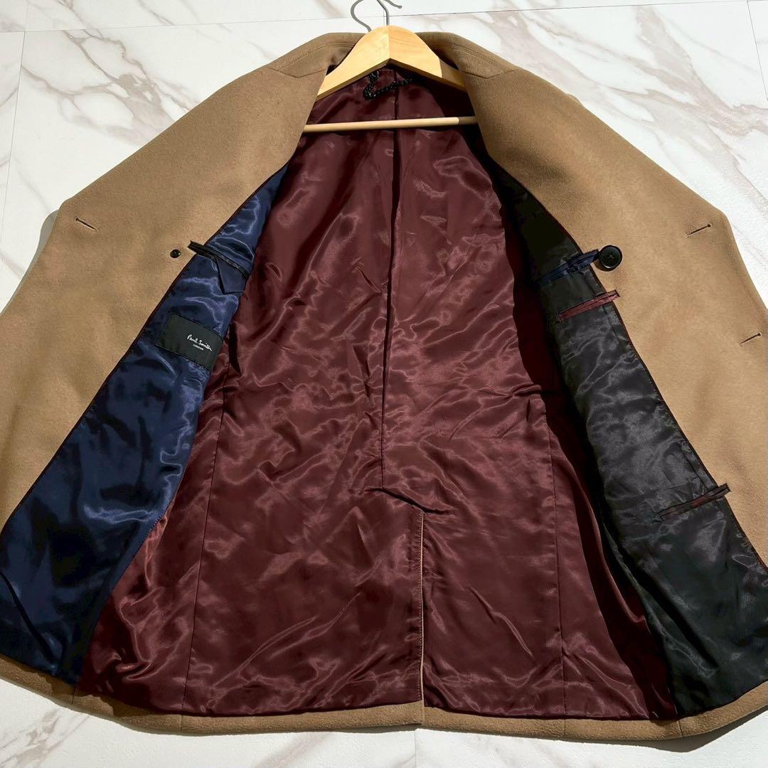 【未使用級✨】ポールスミス ピーコート ダブルブレスト キャメル M