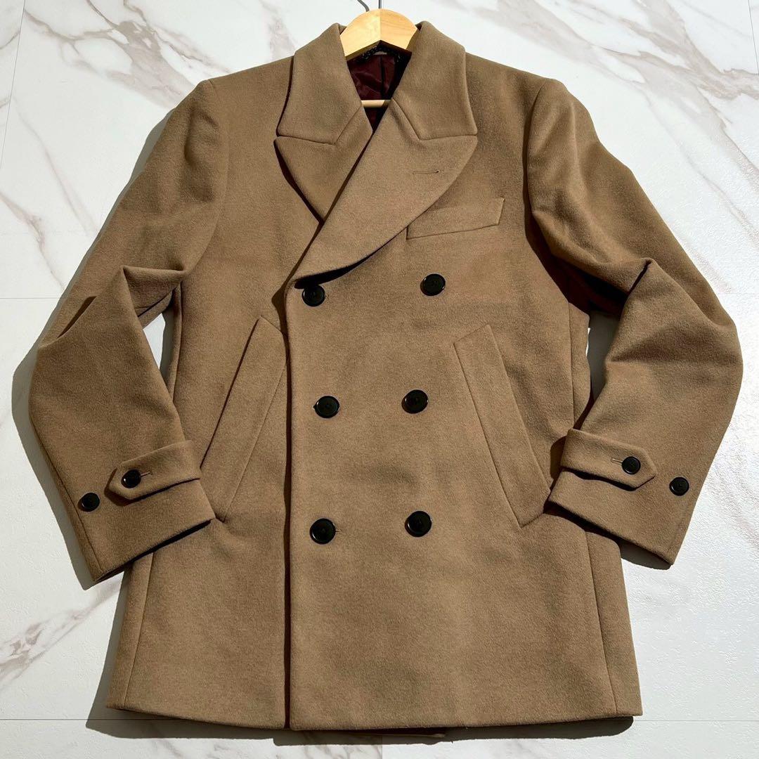 【未使用級✨】ポールスミス ピーコート ダブルブレスト キャメル M