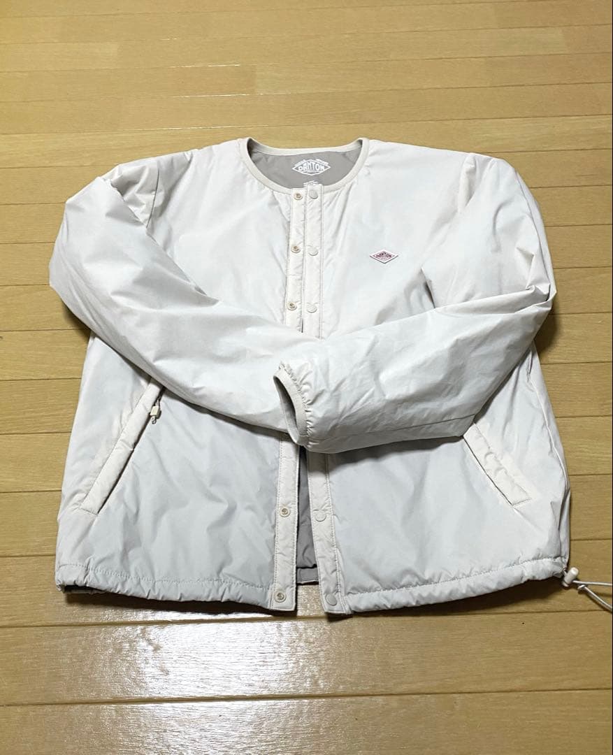 DANTON インサレーション　ジャケット　 アイボリー