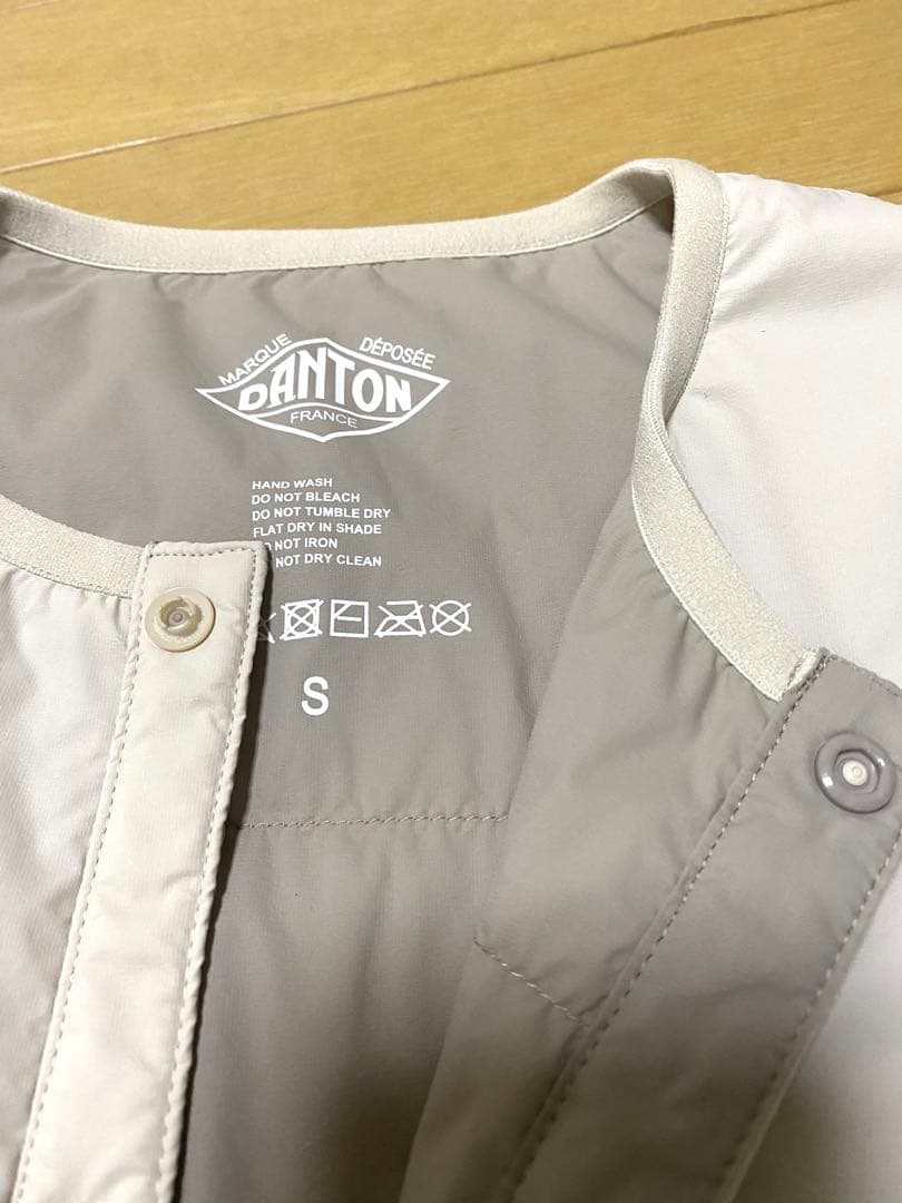 DANTON インサレーション　ジャケット　 アイボリー