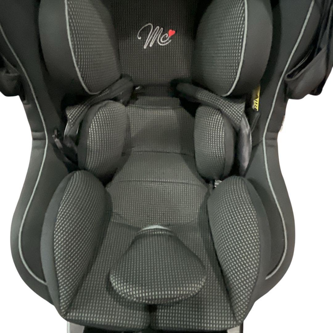 ✨極美品✨ マムズキャリー チャイルドシート ターンレジェ FIX グレー