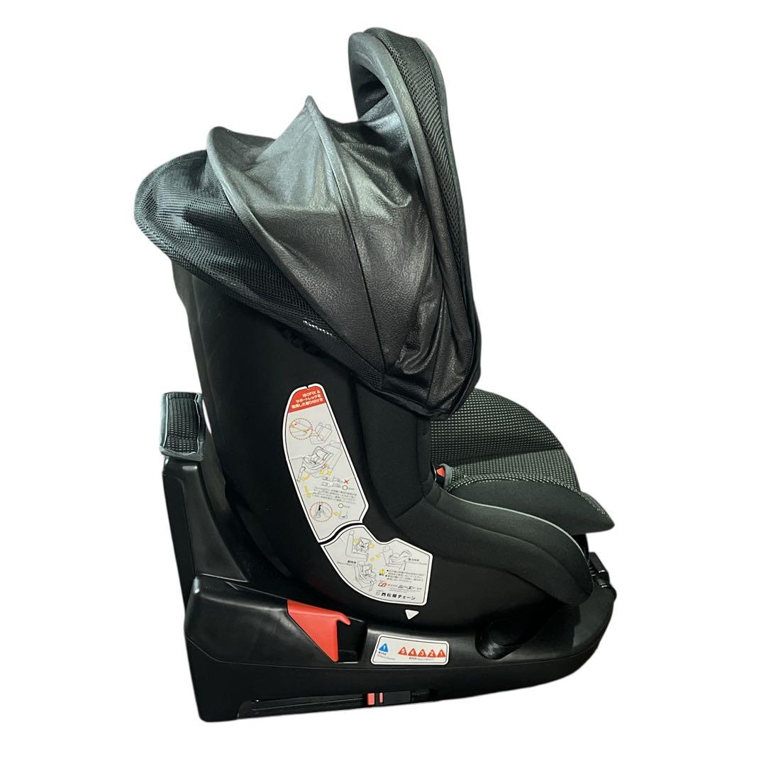 ✨極美品✨ マムズキャリー チャイルドシート ターンレジェ FIX グレー