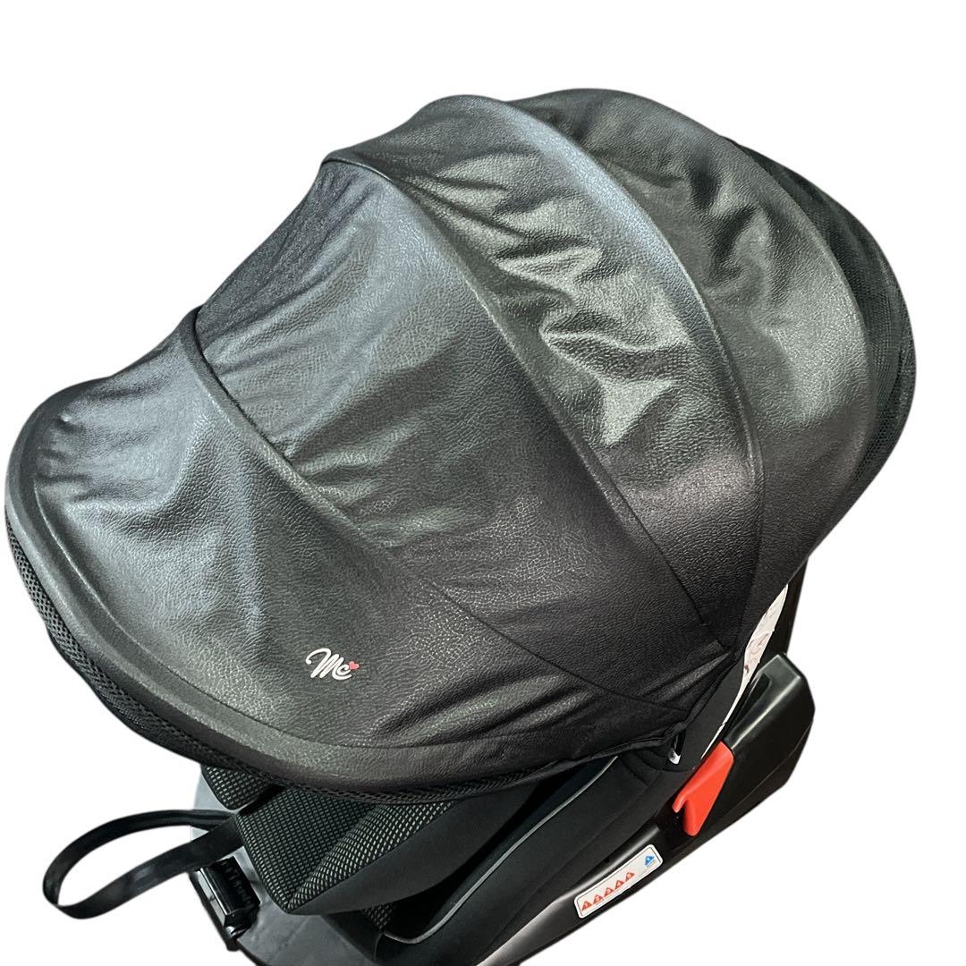 ✨極美品✨ マムズキャリー チャイルドシート ターンレジェ FIX グレー