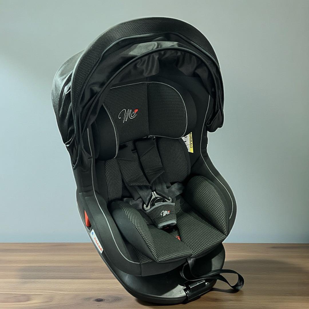 ✨極美品✨ マムズキャリー チャイルドシート ターンレジェ FIX グレー