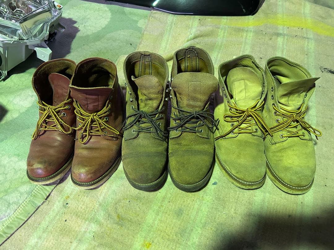 タ*道様 レッドウィング　8167 8113 8166 3足セット