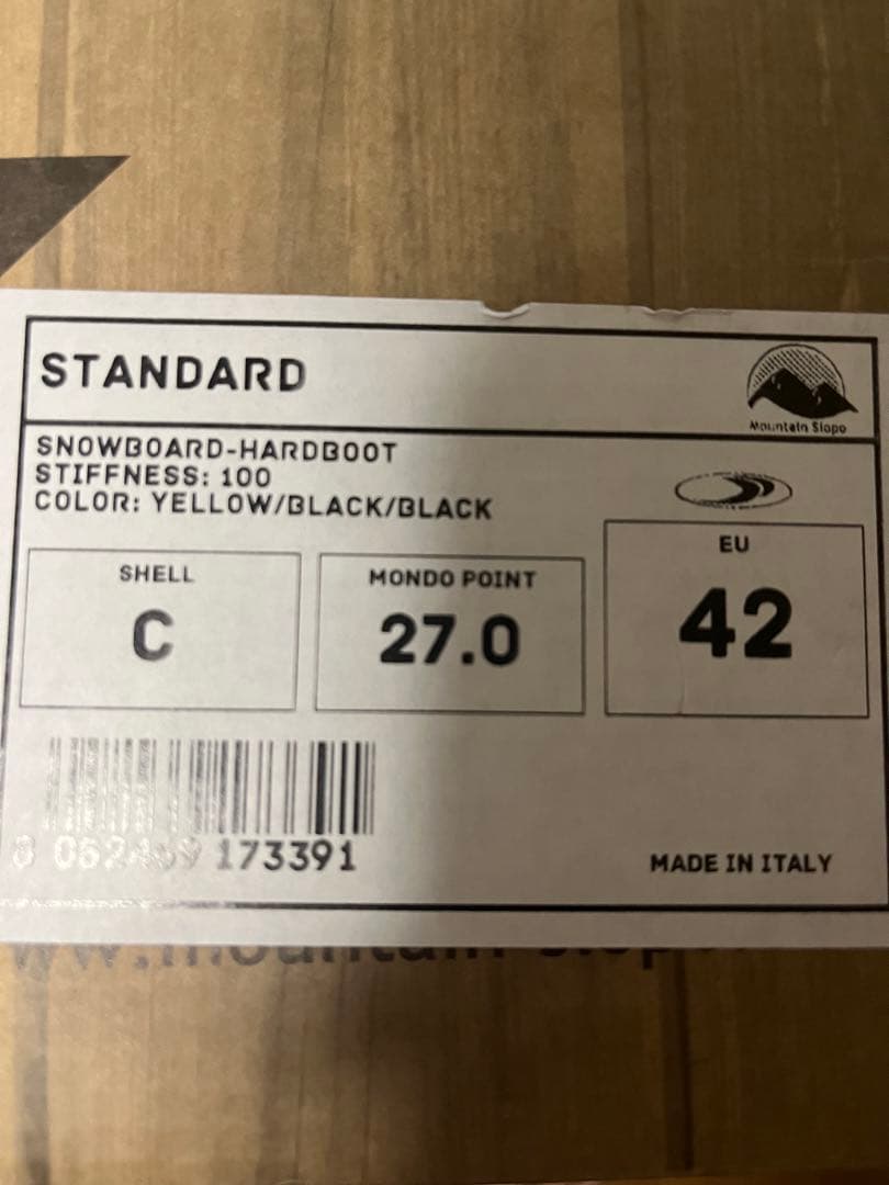 24-25 マウンテンスロープ　ブーツ アルペンスノーボード