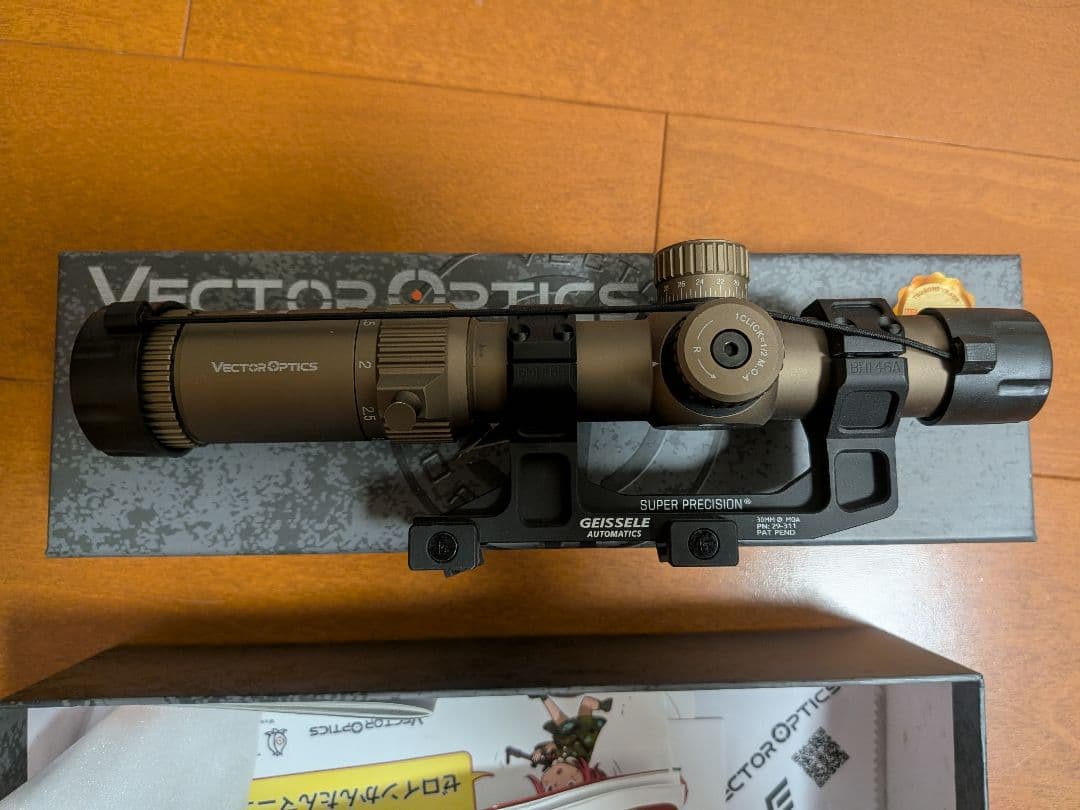 トイガン VECTOR OPTICS Forester 1-5x24 Coyote FDE