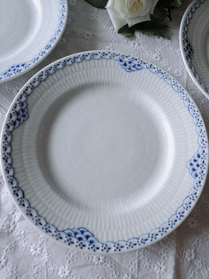 新品【ロイヤルコペンハーゲン】プリンセスプレート17cm 3枚セット