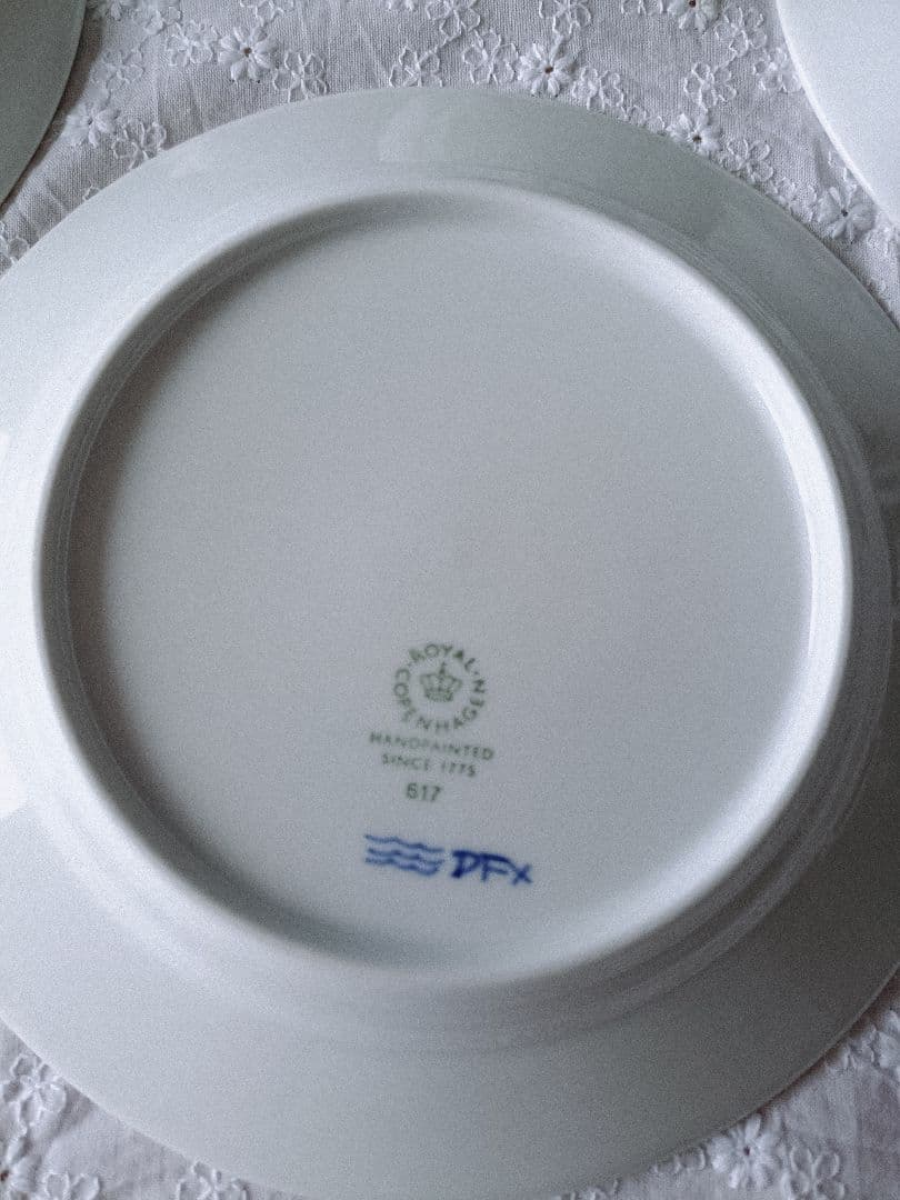 新品【ロイヤルコペンハーゲン】プリンセスプレート17cm 3枚セット