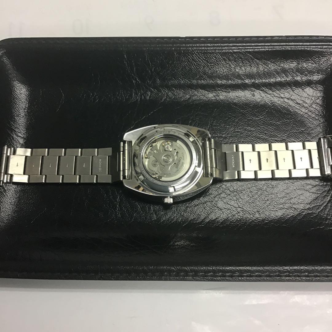 ❣️美品❣️SEIKOセイコー　自動巻/手巻 5スポーツ時計 シースルーバック24石