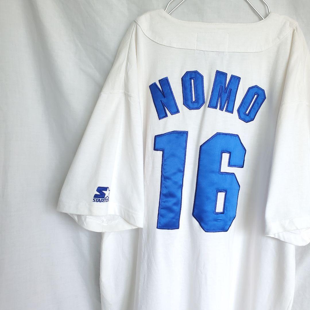 STARTER ドジャース NOMO 野茂 英雄 ユニフォーム 背番号16 白
