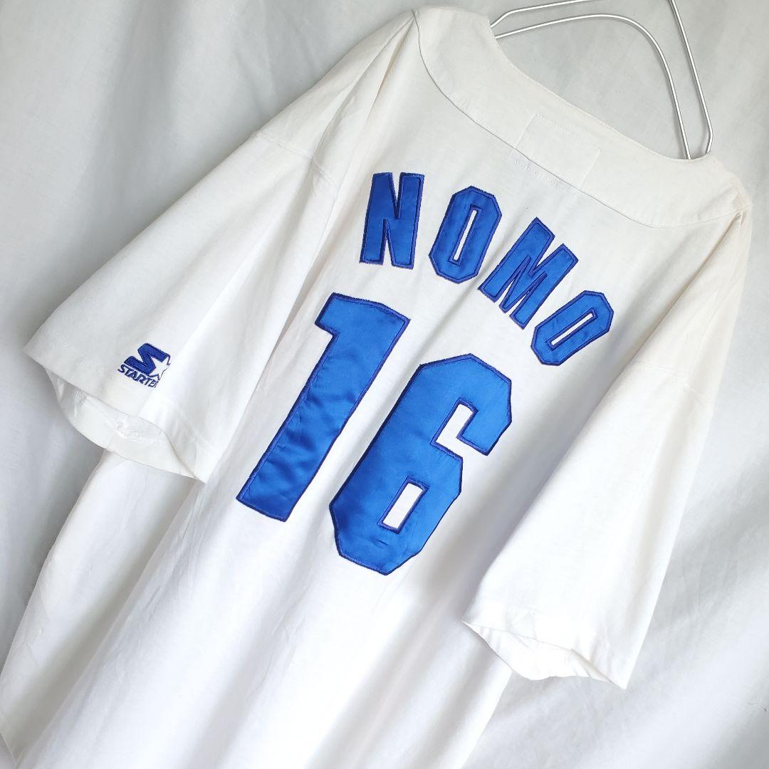 STARTER ドジャース NOMO 野茂 英雄 ユニフォーム 背番号16 白