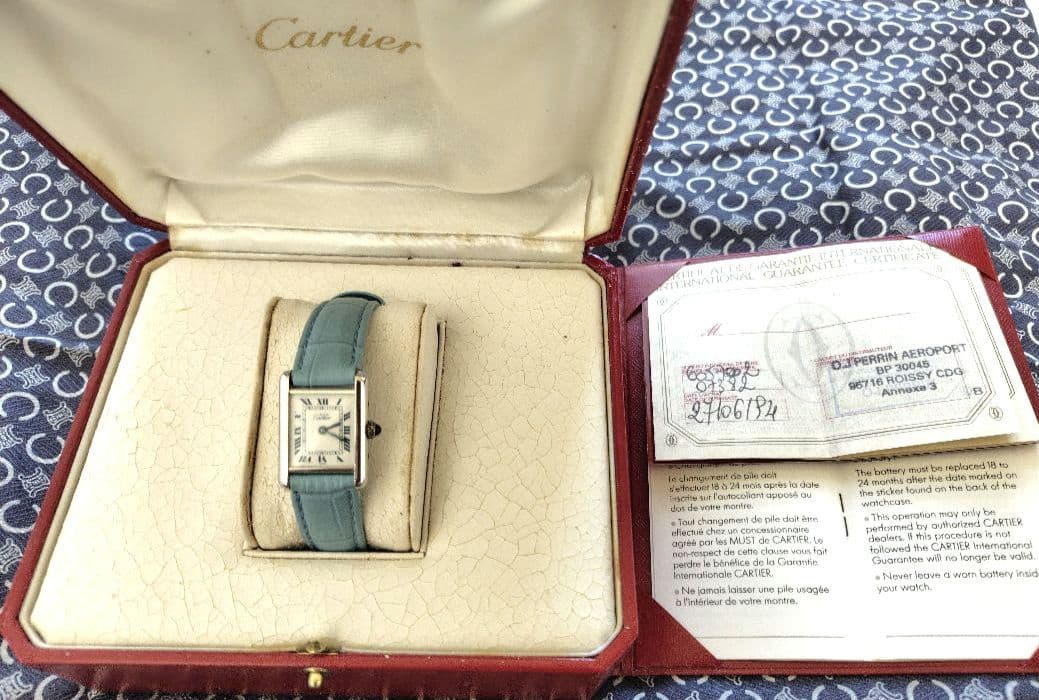 最終値下げ 美品 CARTIER マストタンク SM 6057002