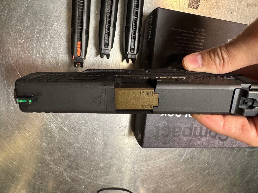 に*ん様 サイドアームズカスタム TTI G19 JW HBカスタム MOMOP