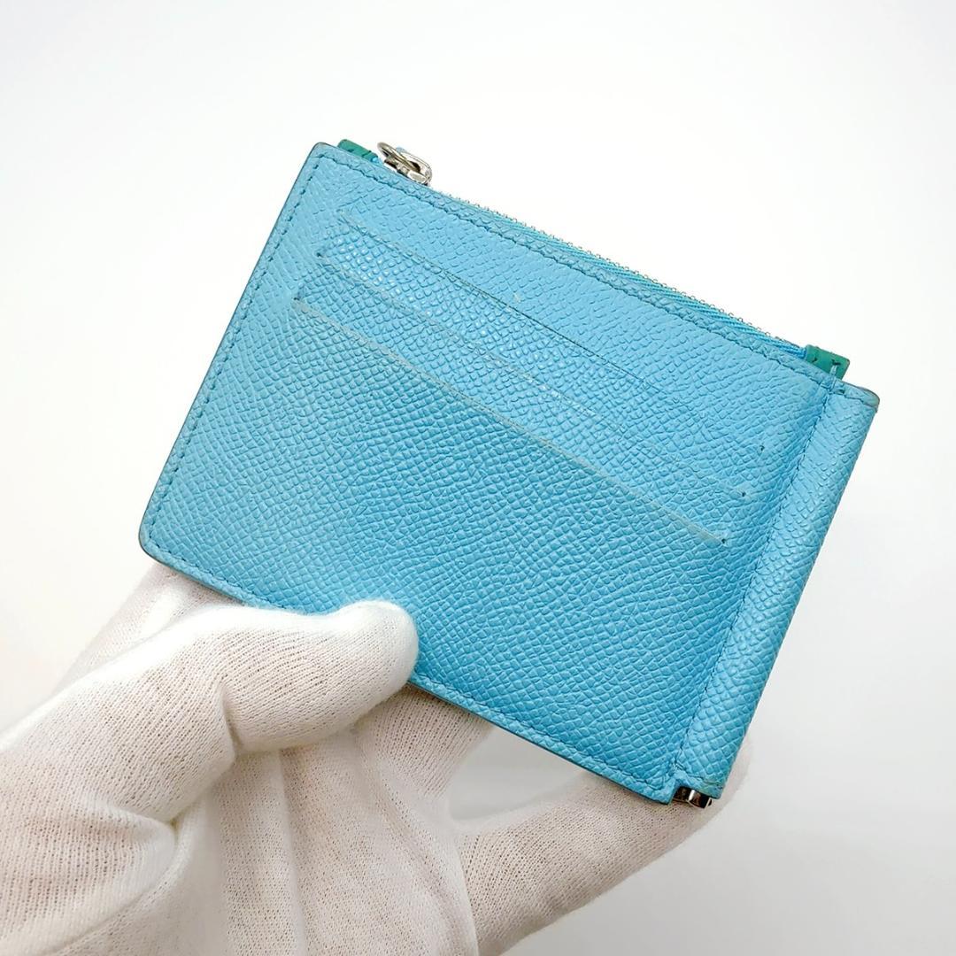 ◇メゾンマルジェラ◇レザー/4ステッチ/マネークリップ/二つ折り財布