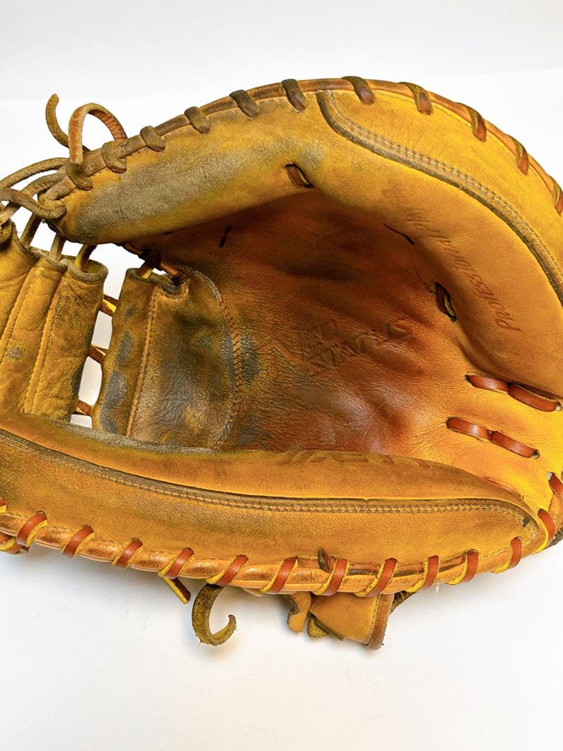 【即使用可・良型】ZETT 硬式キャッチャーミット クリーニング・オイルメンテ済