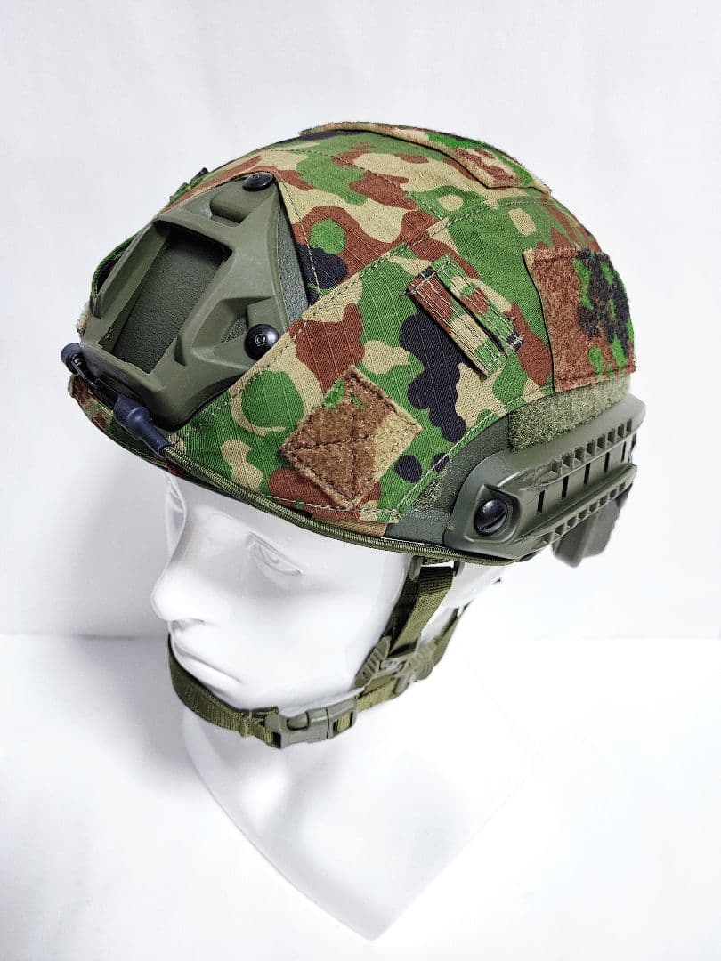 NIJ IIIA レベル3A 陸自迷彩 Fast型 防弾ヘルメット セット