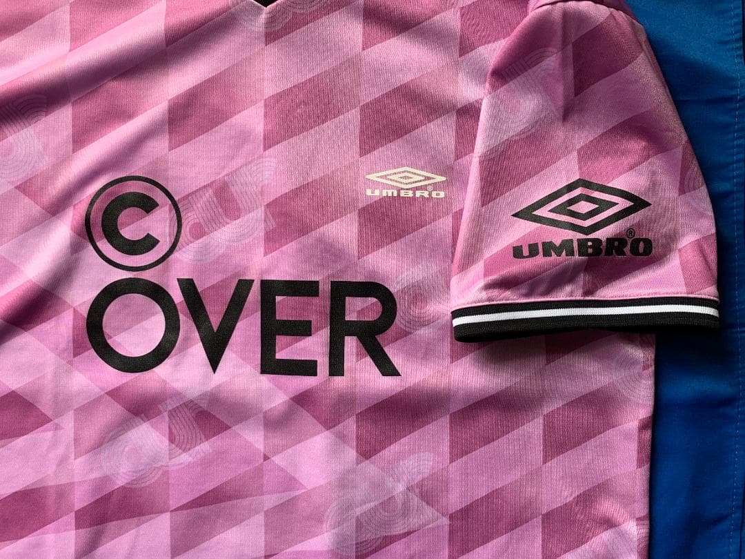 UMBRO × (C)OVER FOOT BALL SHIRT アンブロ コラボ