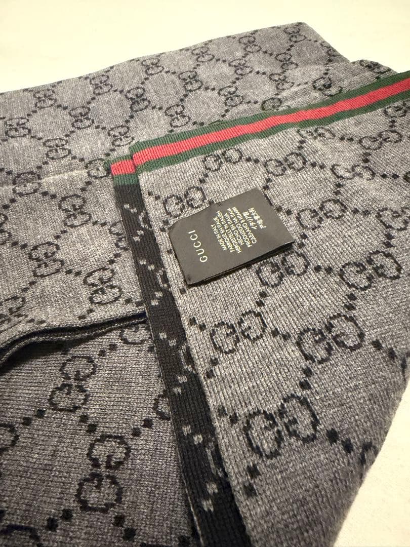 GUCCI GGパターン マフラー