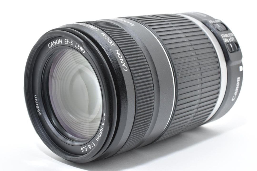 Canon キャノン EF-S 55-250mm F4-5.6 IS レンズ