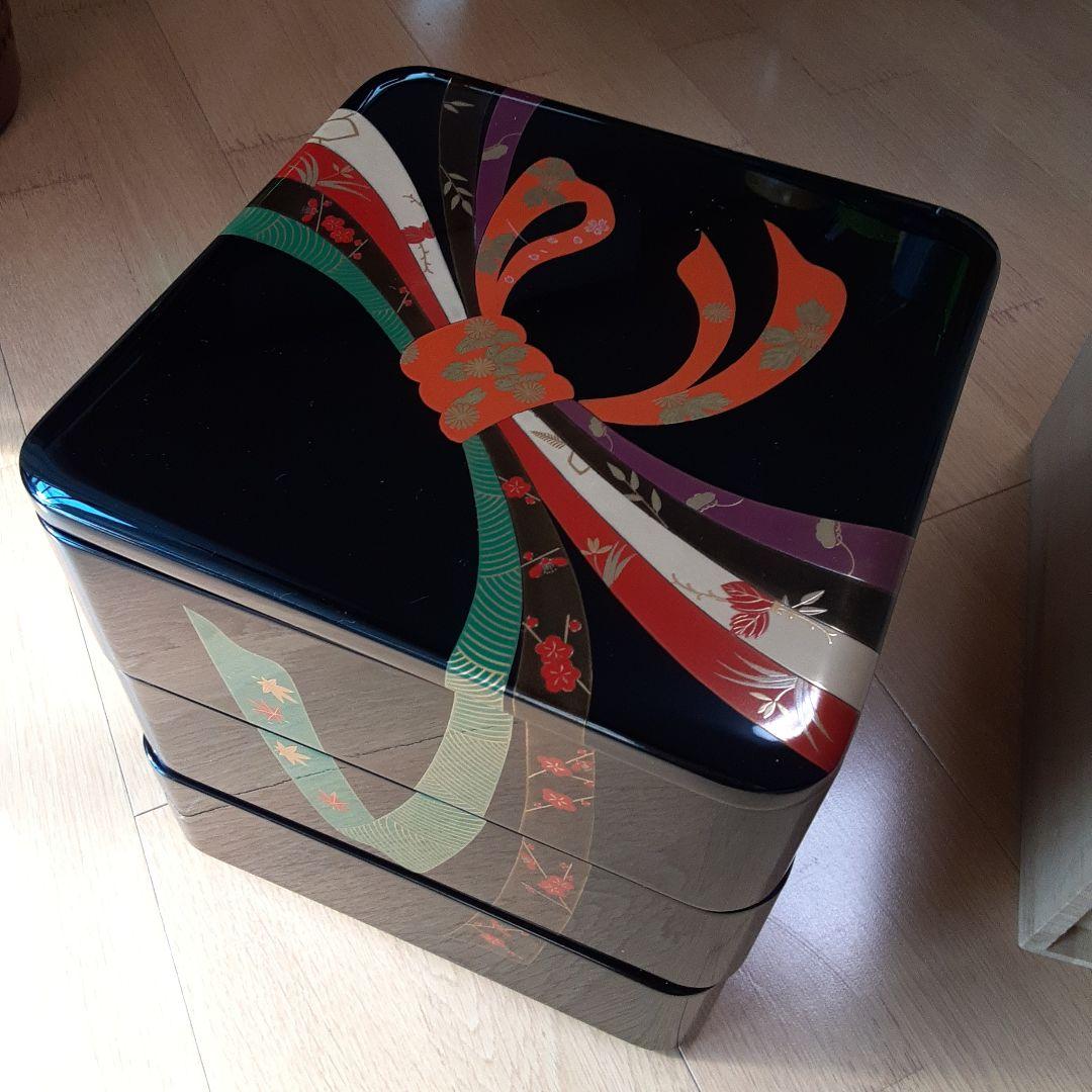 輪島塗　三段重