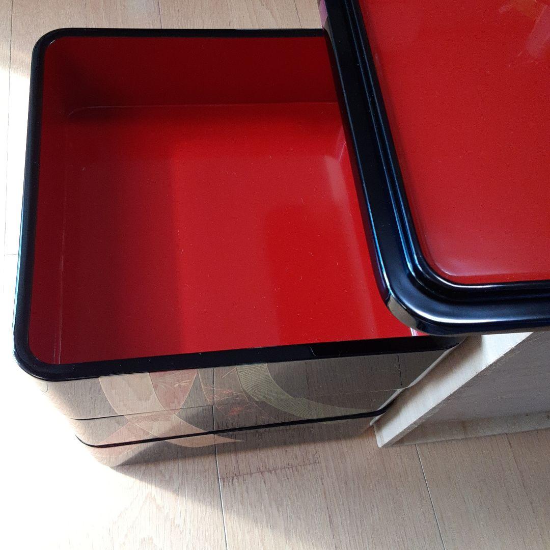 輪島塗　三段重