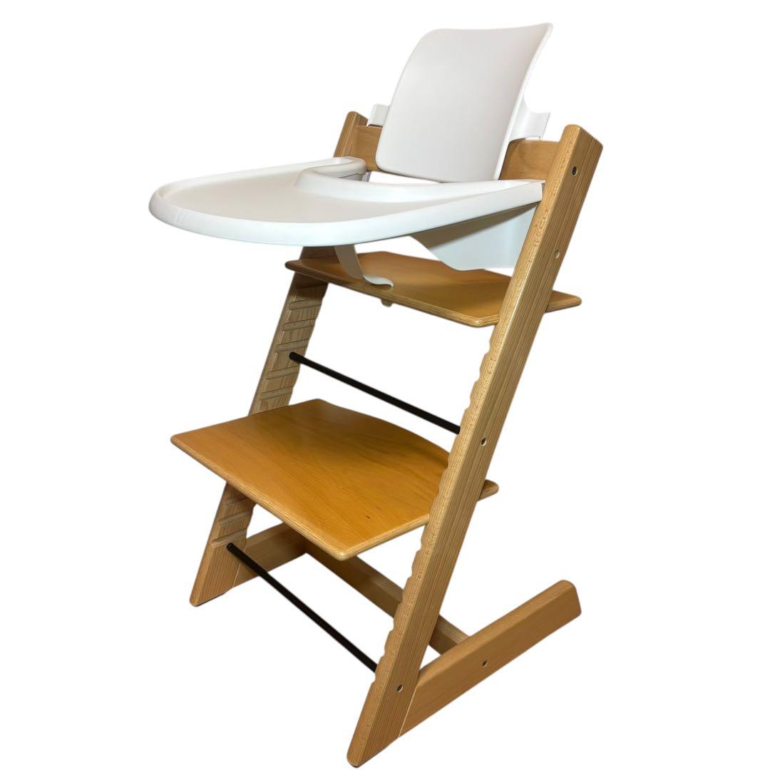 シソ！トリップトラップ シリアル4 美品 ベビーセットテーブル付き