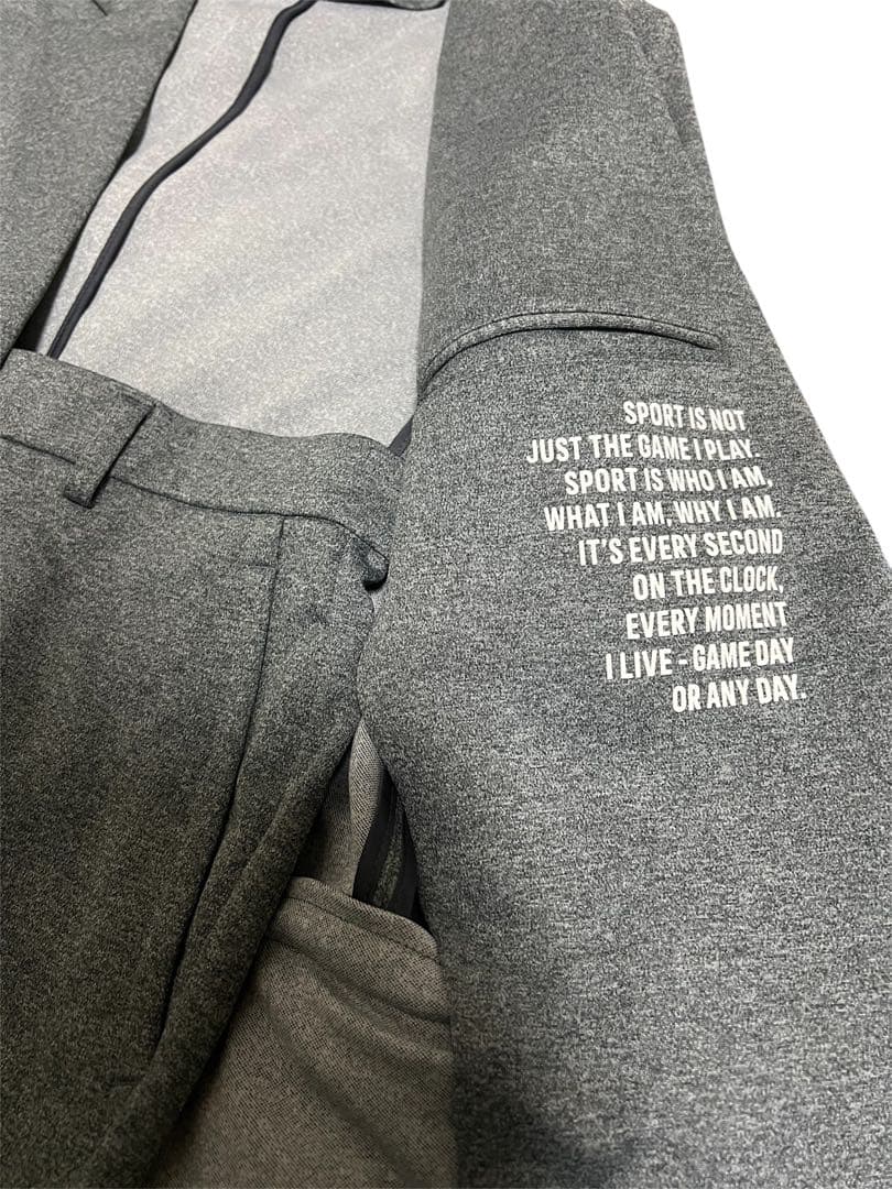 adidas climalite スーツ　セットアップ