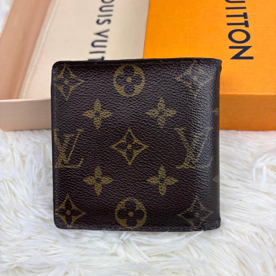 ルイヴィトン モノグラム ポルトフォイユ　マルコ 二つ折り財布