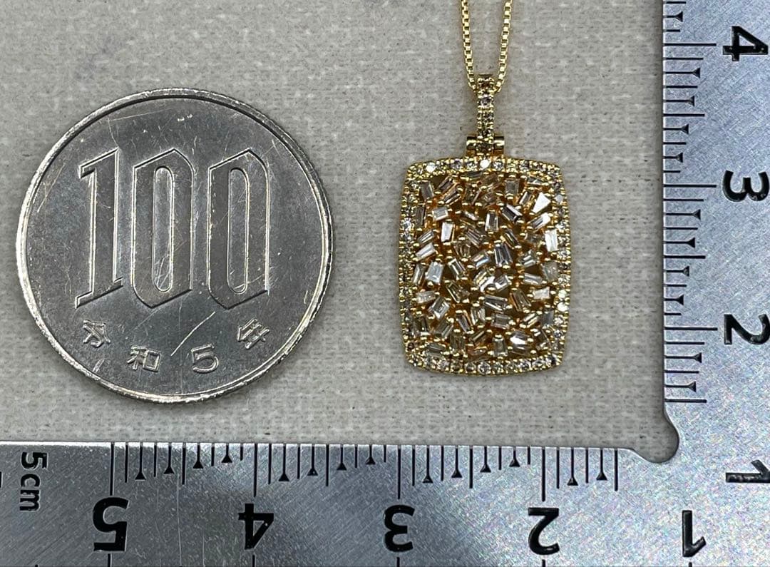 JA197★高級 ダイヤモンド0.4ct K18 ペンダントヘッド