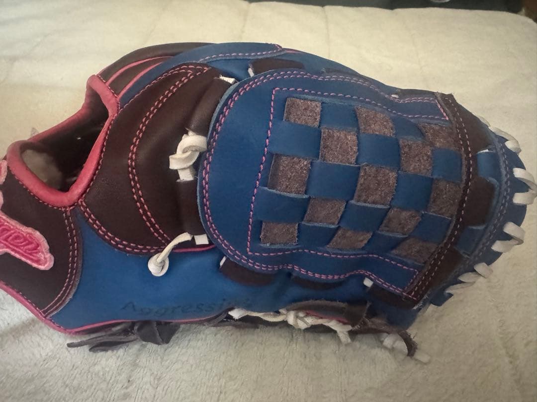 久保田 スラッガー オーダー 軟式 内野手用 グローブ 湯もみ片付け済み　右投げ