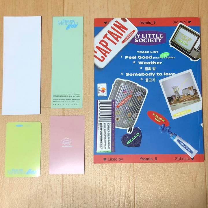 fromis_9 ジホン　トレカ&サイン入りアルバム