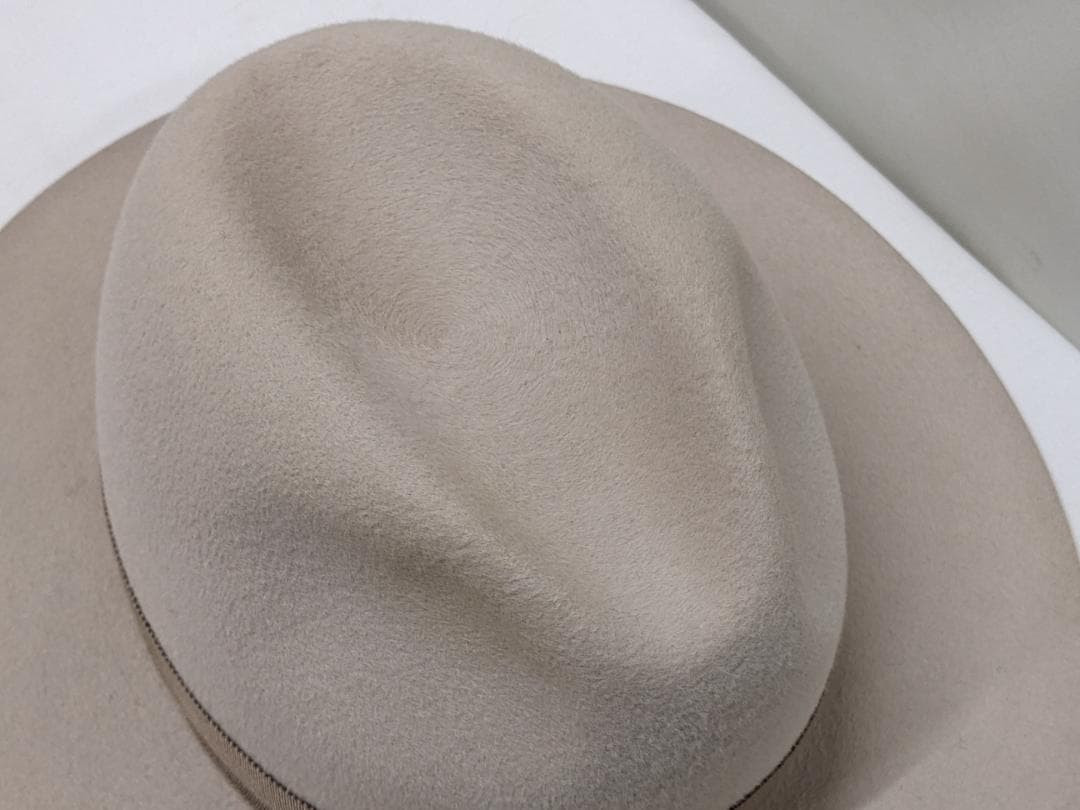 ワコマリア×トウキョウハットロッカーズ/ベロア起毛ラビットファー/ウールハット