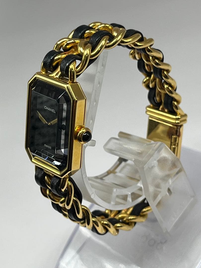 【cさん専用】CHANEL シャネル プルミエールM 腕時計 ゴールド/ブラック