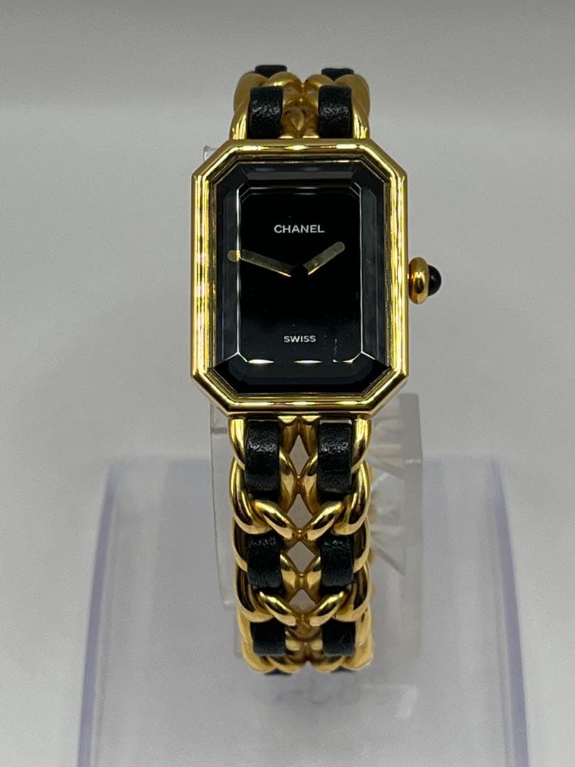 【cさん専用】CHANEL シャネル プルミエールM 腕時計 ゴールド/ブラック