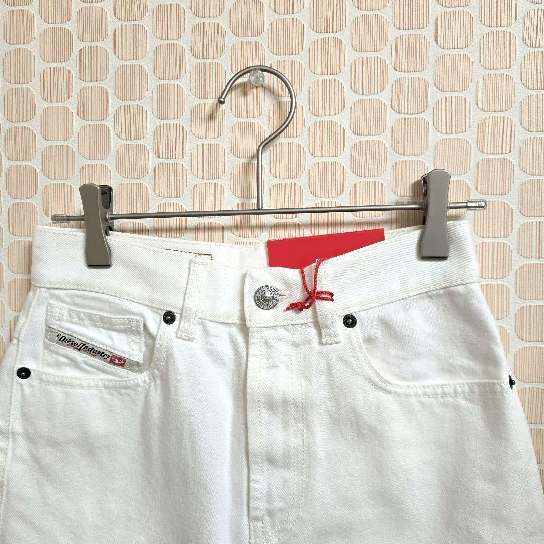 ✨​未使用✨DIESELディーゼル◾デニムスカート ホワイト W25◾S相当