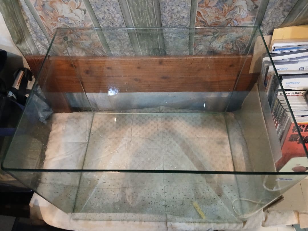 ビバリア.大型前面曲げ全ガラス水槽Ｒ−６００Ｌ（６０×４５×４５ｃｍ)６０ｃｍ