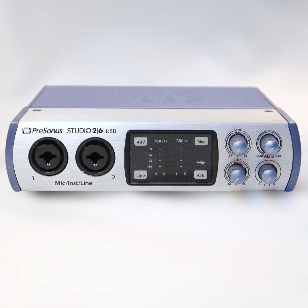PreSonus STUDIO 26 USB オーディオインターフェイス