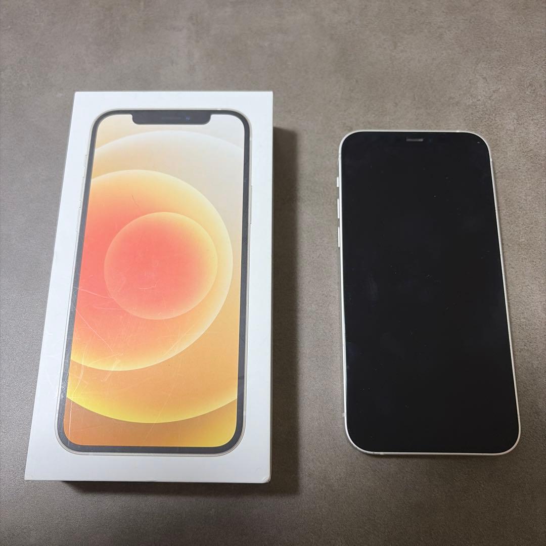 iPhone１２『美品』白＊１２８GB