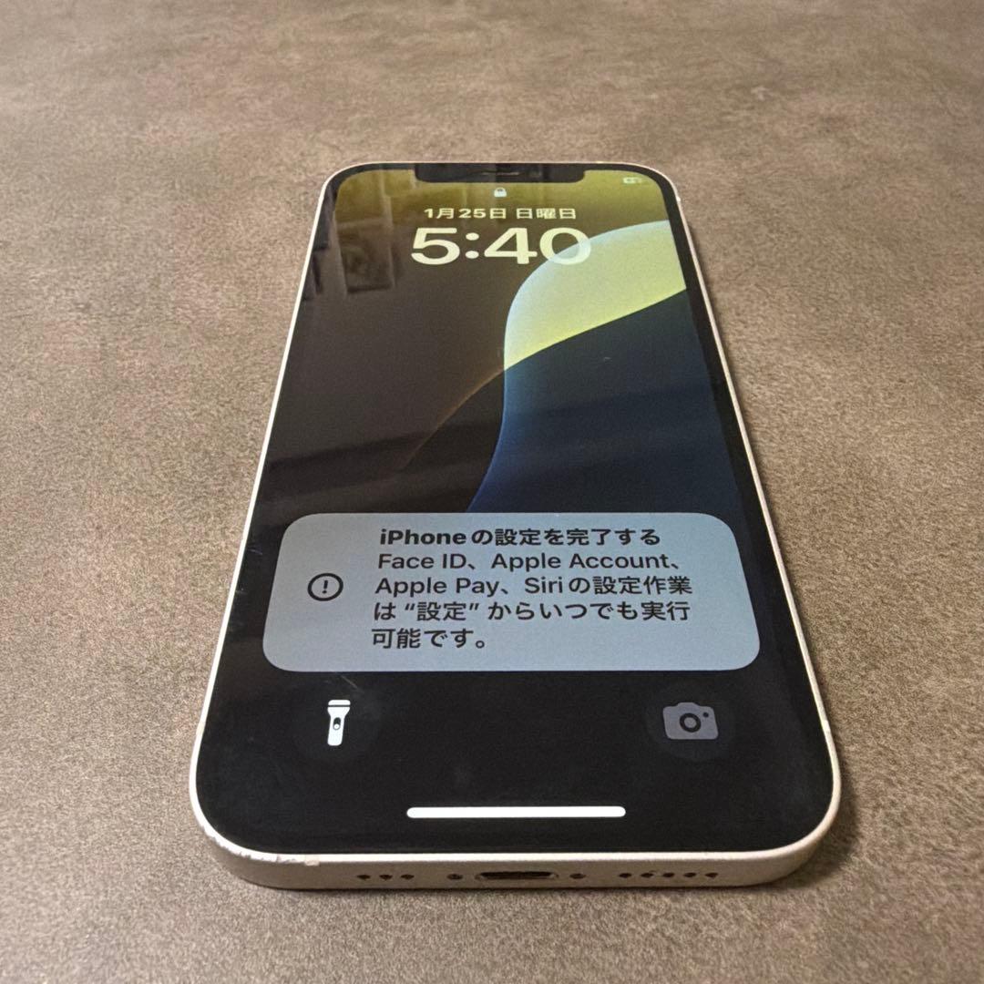 iPhone１２『美品』白＊１２８GB