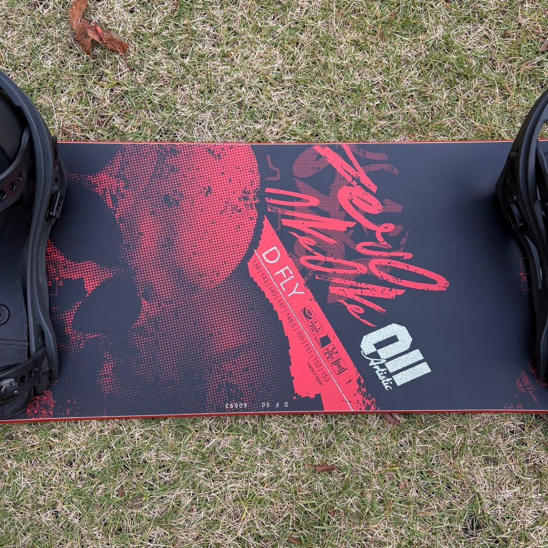 011 Artistic D FLYスノーボード　ビンディング　セット