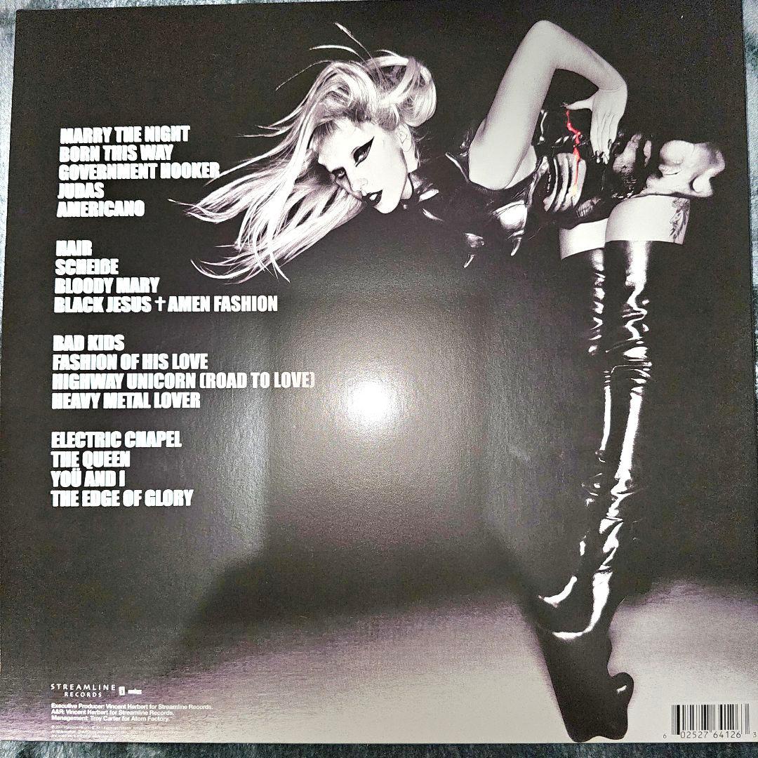 洋楽 Lady Gaga Born This Way Red Vinyl