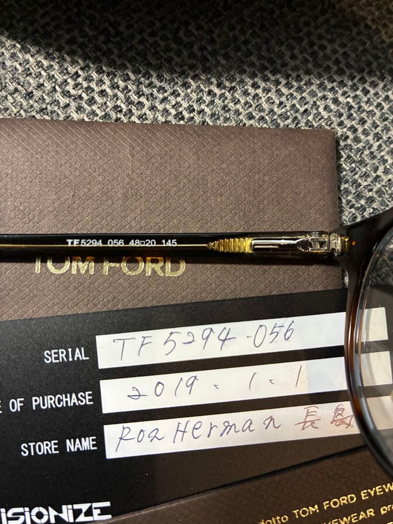 TOM FORD トムフォード　伊達メガネ　サングラス