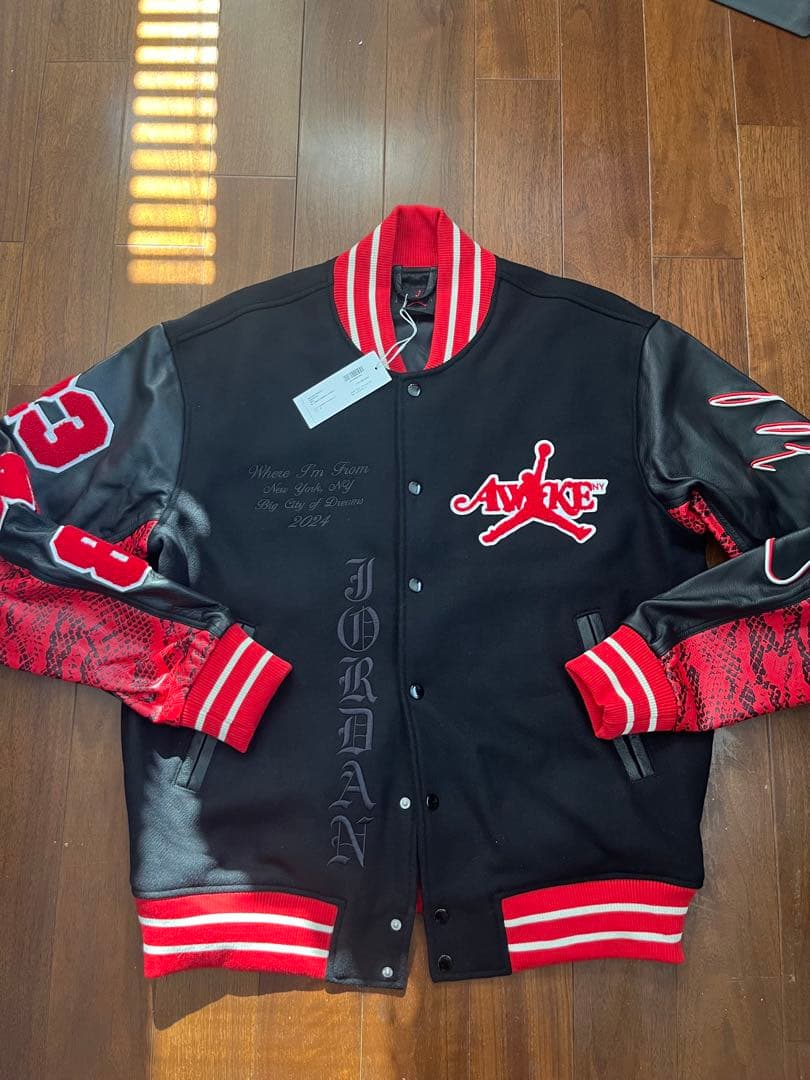 Mサイズ Jordan x Awake NY Varsity Jacket