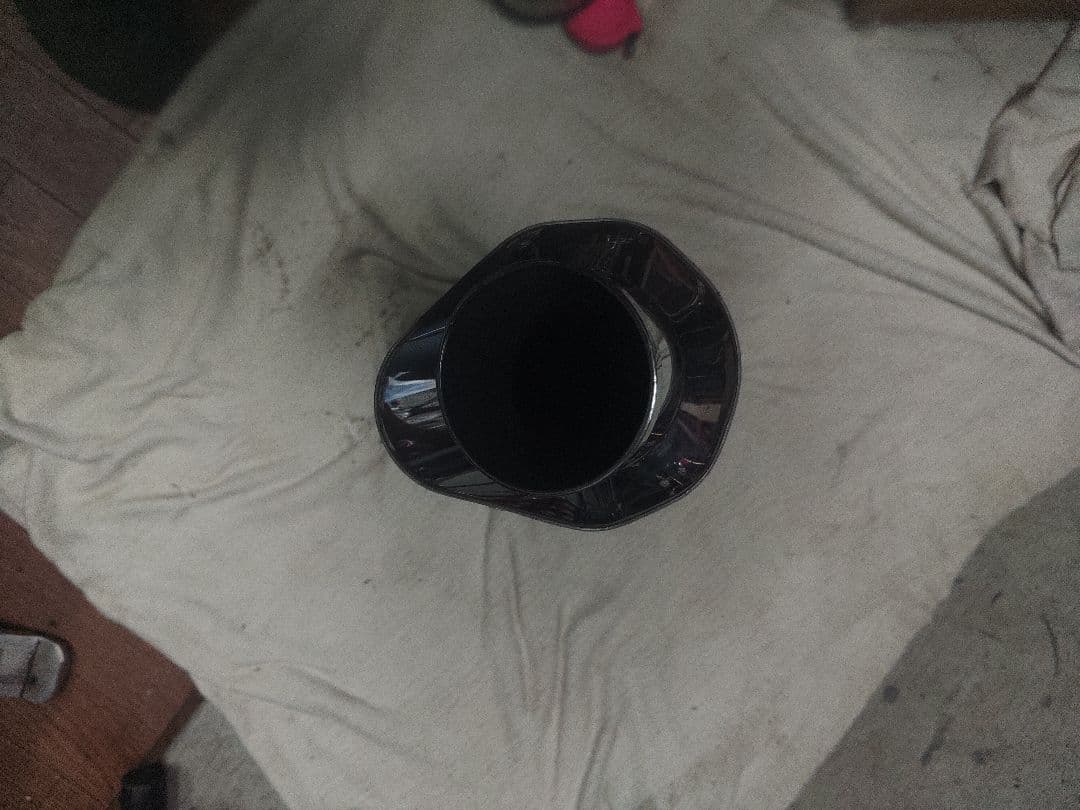 WR'S ステンレス サイレンサークランプ付き　中古　美品