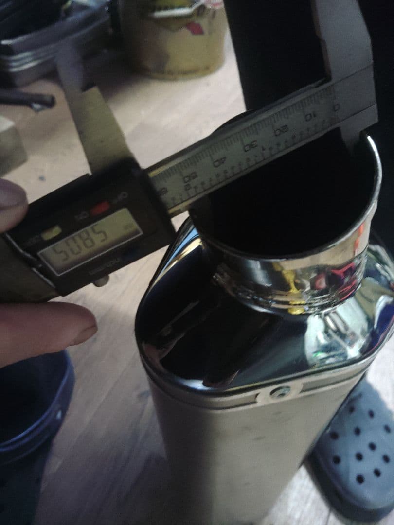 WR'S ステンレス サイレンサークランプ付き　中古　美品